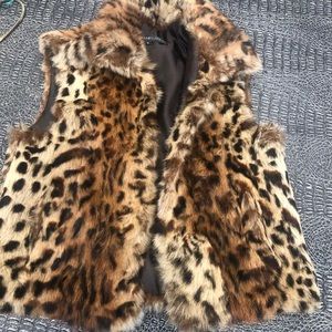 Rabbit Fur vest